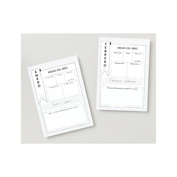 Librito de los meses del año