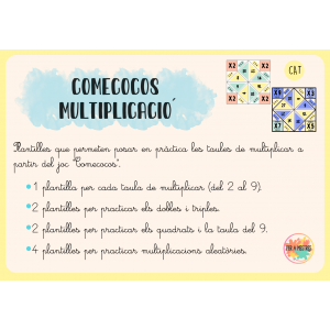 Comecocos de multiplcacions