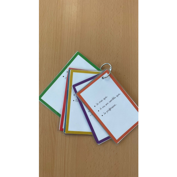 Targes per fomentar el llenguatge oral