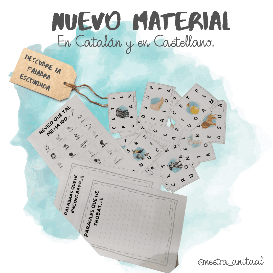 Ordena las letras y descubre