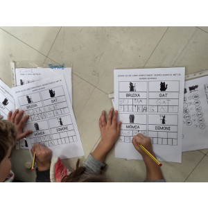 Lectoescriptura de Halloween