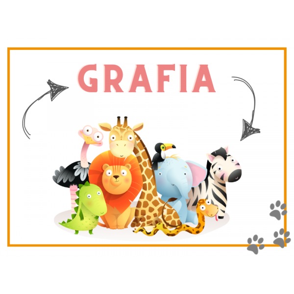 Grafia majúscula i impremta.