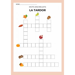 Mots encreuats de tardor