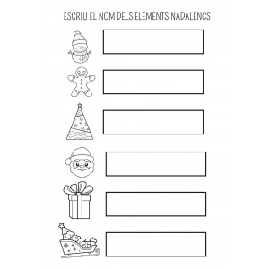 ESCRIURE ELEMENTS NADAL