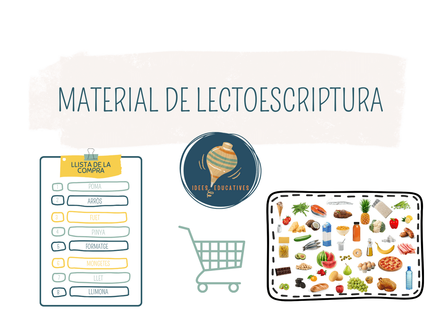 LECTOESCRIPTURA. Llistes de la compra