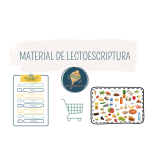 LECTOESCRIPTURA. Llistes de la compra
