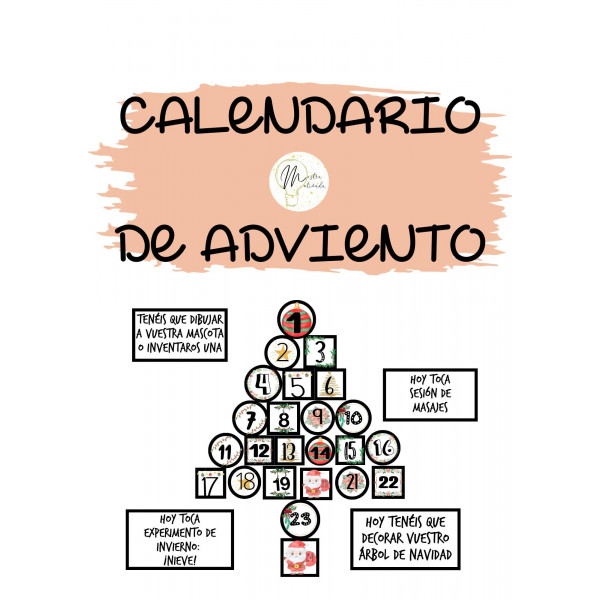 Calendario de adviento