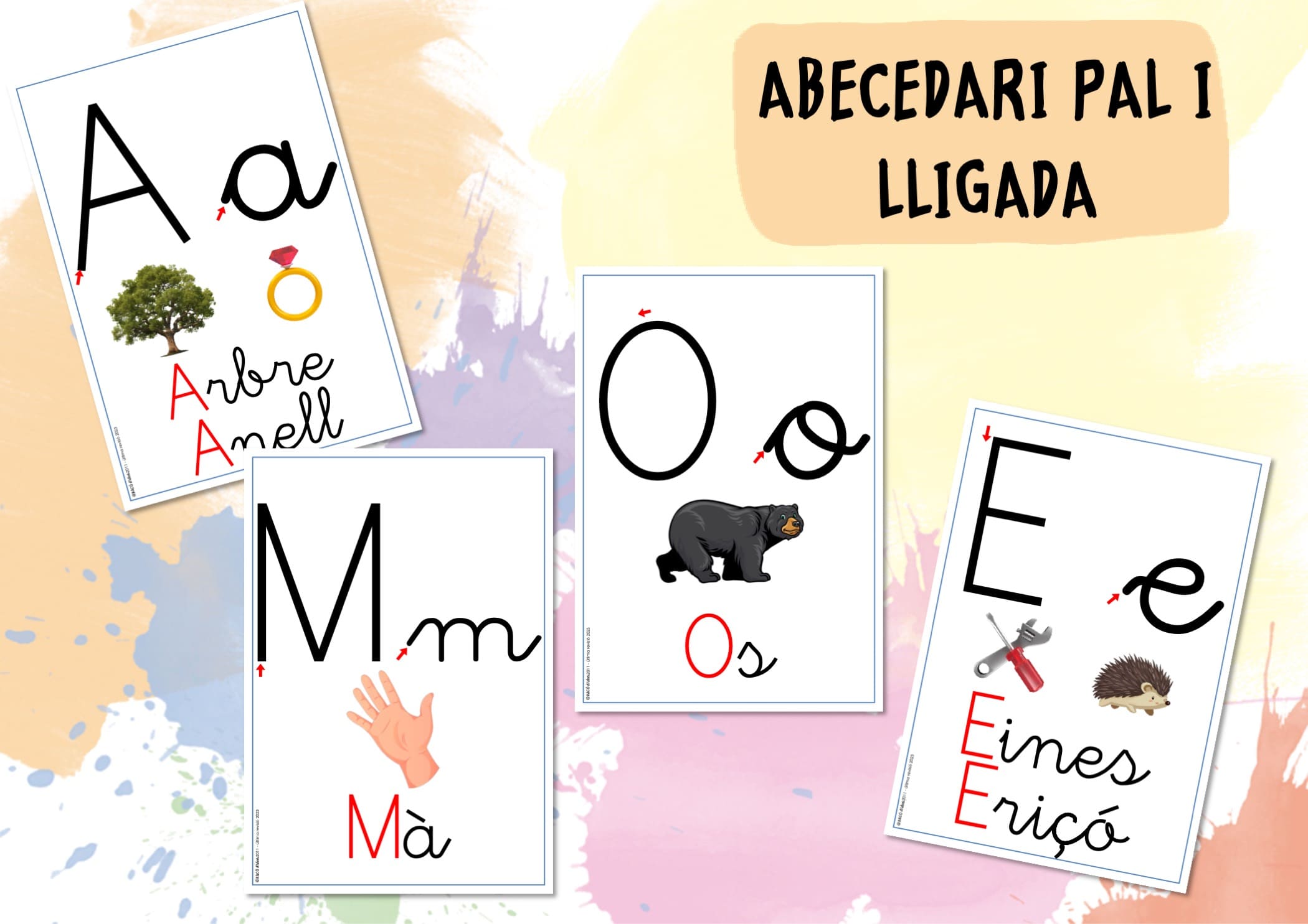 Abecedari pal i lligada