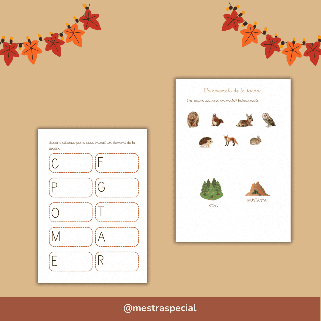 Mini dossier de la Tardor