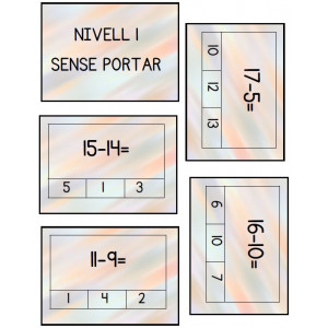 Clauer de restes per nivells