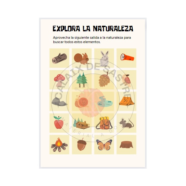 Explora la naturaleza (+ memory)