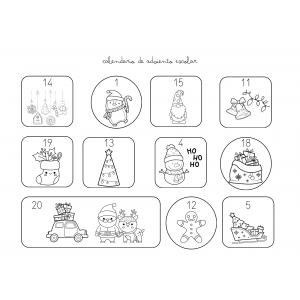Calendario Adviento Escolar