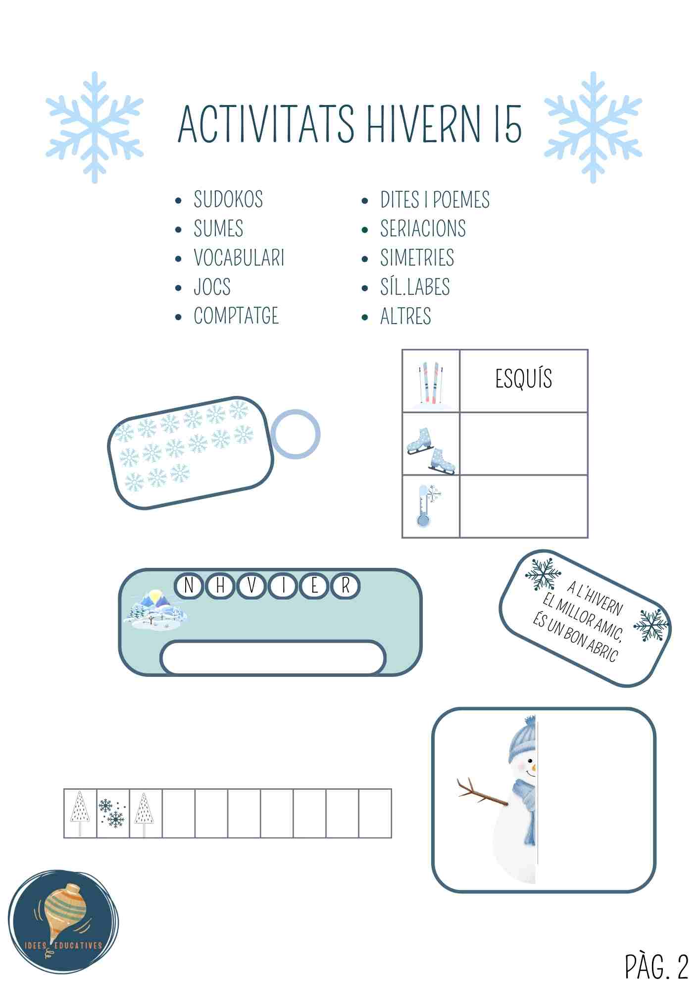ACTIVITAT HIVERN PER A I5