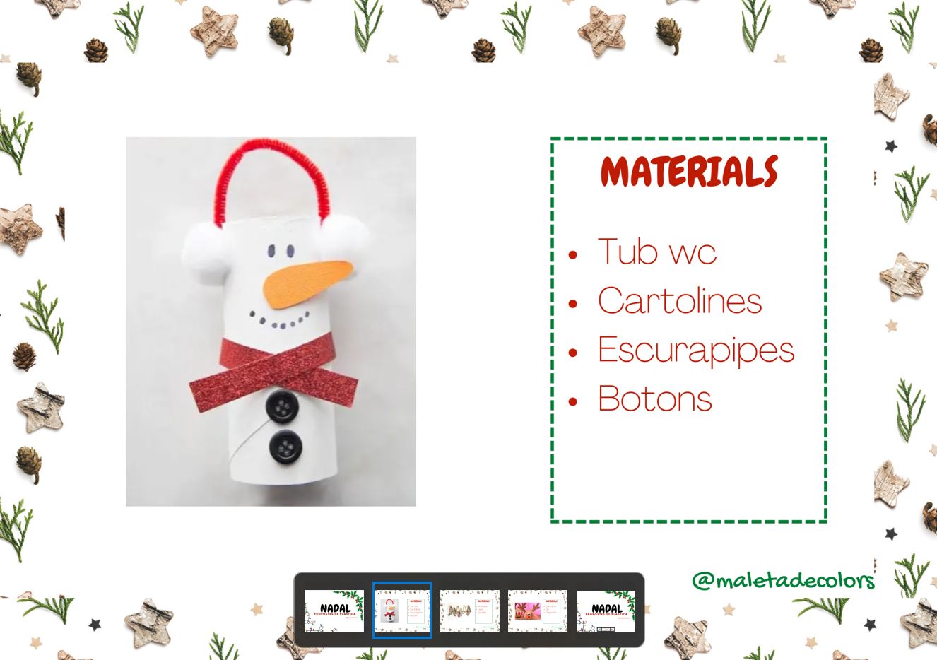 PROPOSTES PLÀSTICA NADAL