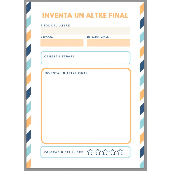 Inventa un altre final