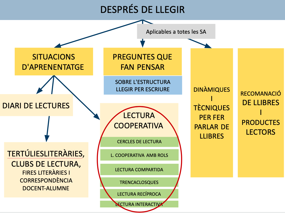 Situacions de lectura cooperativa