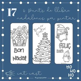 Puntos de libro Navidad