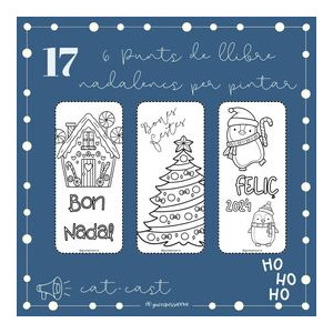 Puntos de libro Navidad