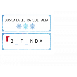 TROBA LA LLETRA QUE FALTA HIVERN