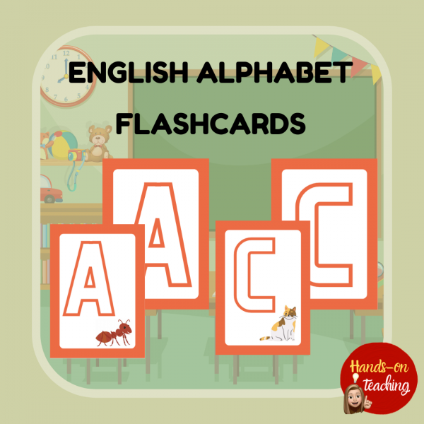 ALPHABET FLASHCARDS (ENGLISH)