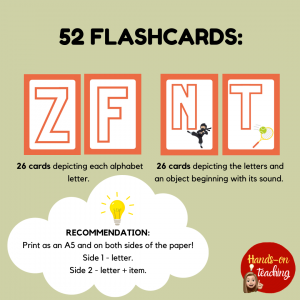ALPHABET FLASHCARDS (ENGLISH)