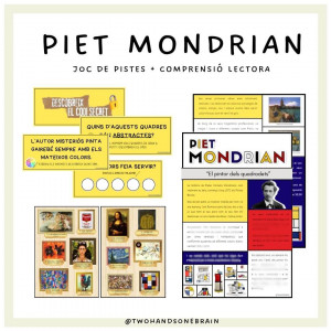 PIET MONDRIAN - Joc de pistes i Comprensió lectora