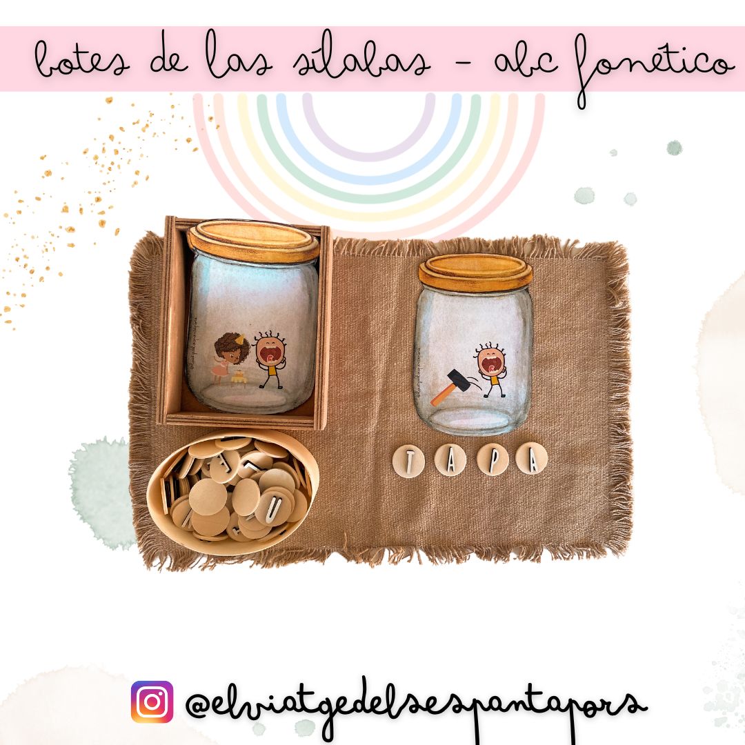 Botes de las sílabas- ABC fonético