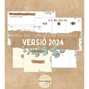 PROPOSTES PER LA TORNADA DE VACANCES DE NADAL