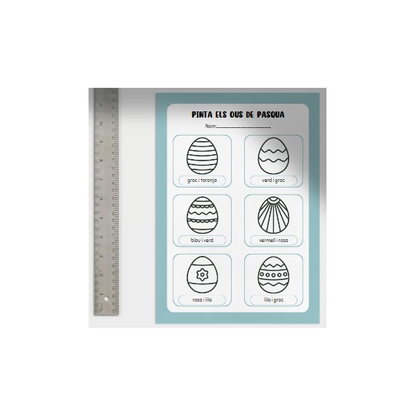 Pinta els ous de Pasqua