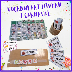 JOC VOCABULARI HIVERN I CARNAVAL + ABECEDARI