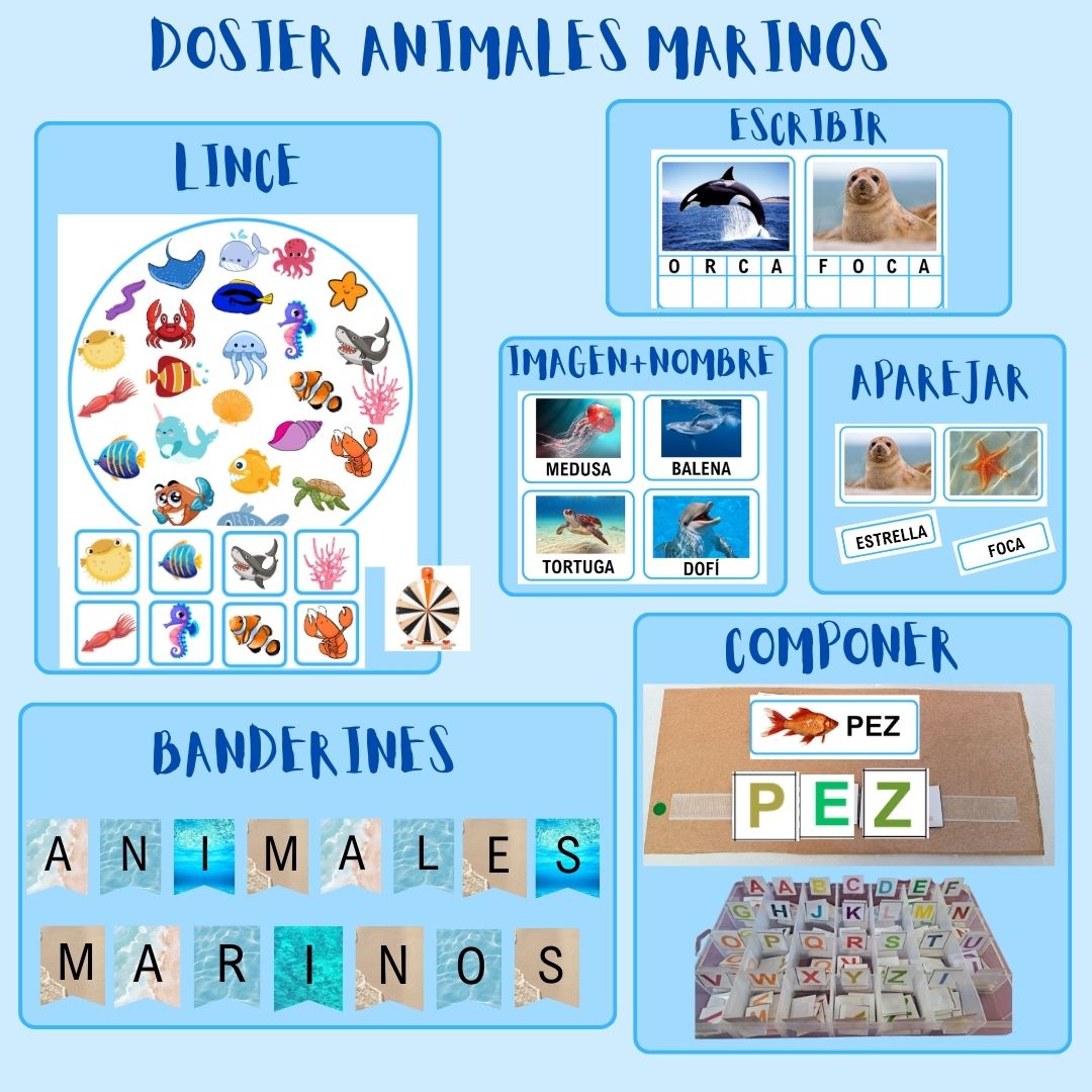 DOSIER ANIMALES MARINOS
