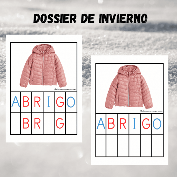 LECTOESCRITURA INVIERNO