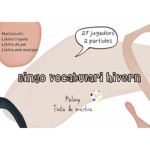 Bingo escriptor d'hivern!