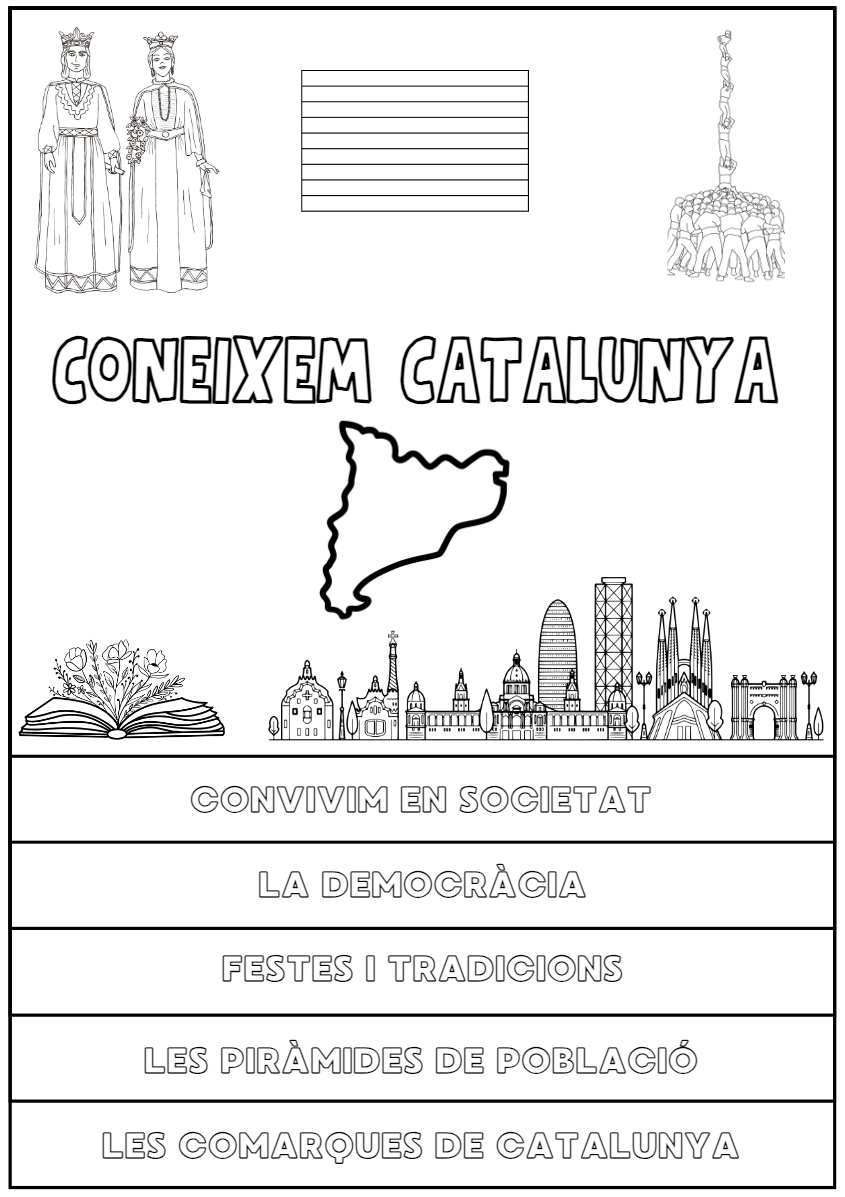 Flipbook per treballar Catalunya