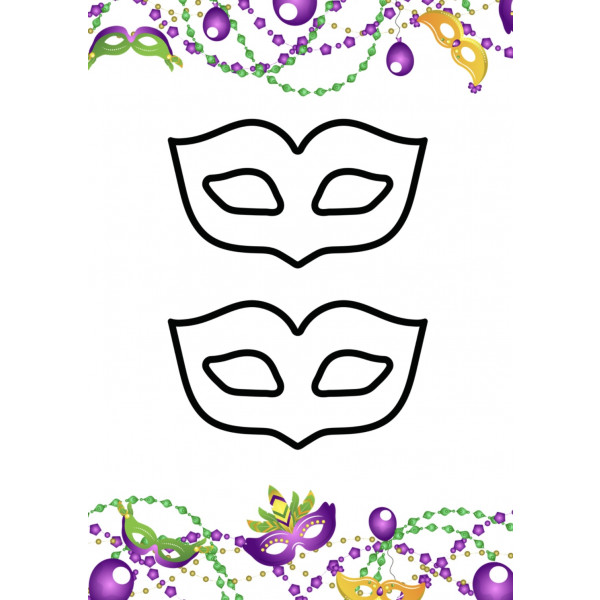 MÁSCARAS DE CARNAVAL