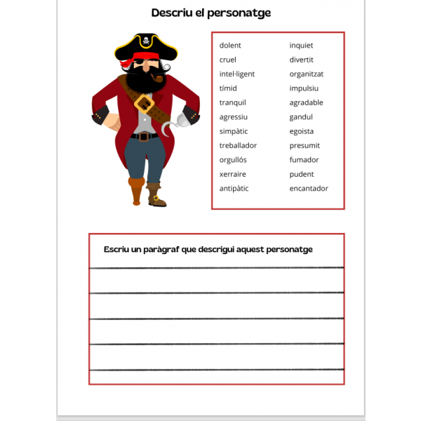 Descripció de personatges