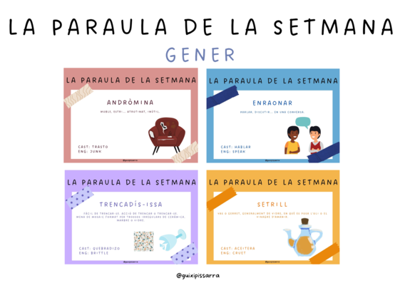 La paraula de la setmana - Gener II