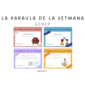 La paraula de la setmana - Gener II