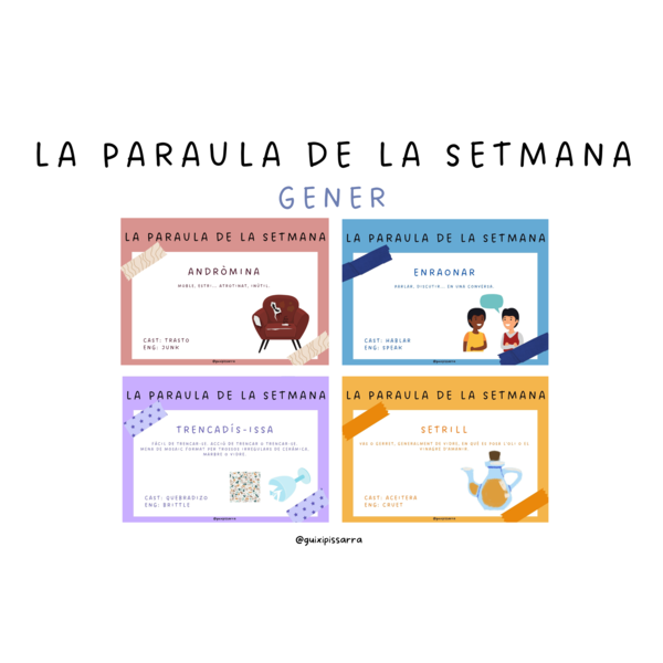 La paraula de la setmana - Gener II
