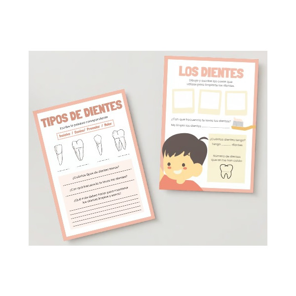 Tipos de dientes y hábitos saludables