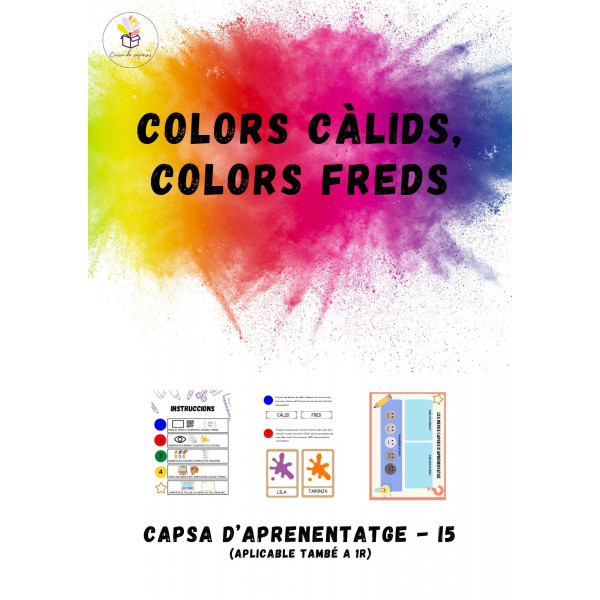Capsa d'aprenentatge: colors càlids, colors freds.