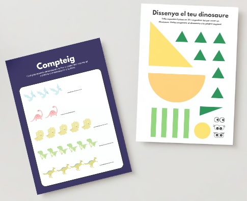 Dinosaures: Activitats variades