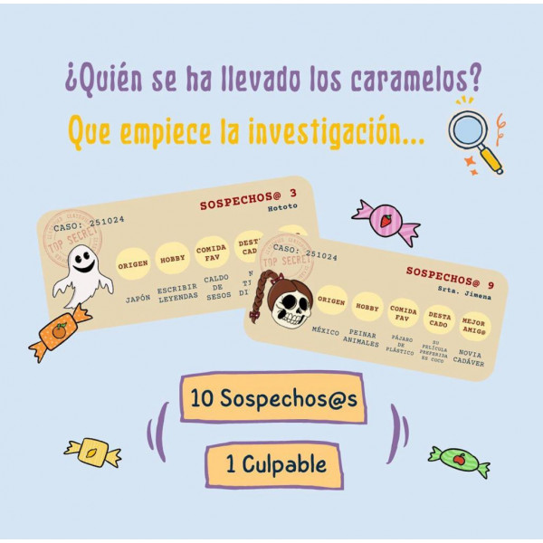 JUEGO DE PISTAS (TERCER CICLO): Misterio en Halloweentown (CAST / CAT)