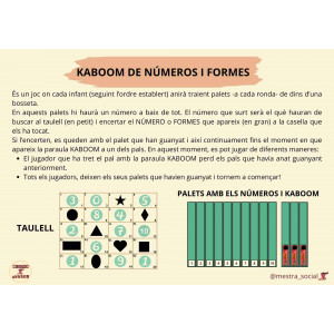 KABOOM NÚMEROS I FORMES
