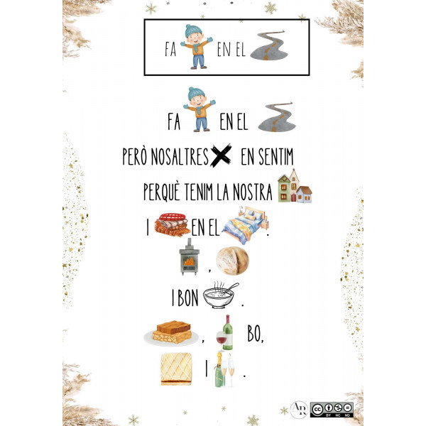 Cançó "Fa fred en el carrer".