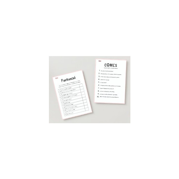 Signes de puntuació - Activitats