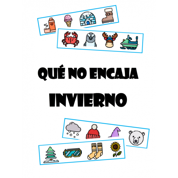 Qué no encaja - invierno