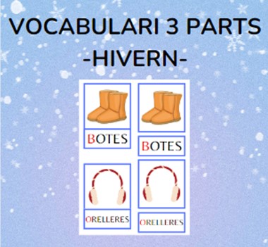 Vocabulari 3 parts - HIVERN
