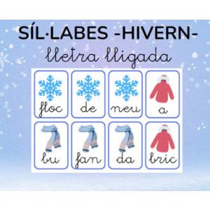 Síl·labes HIVERN lletra lligada
