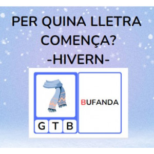 Per quina lletra comença? - HIVERN